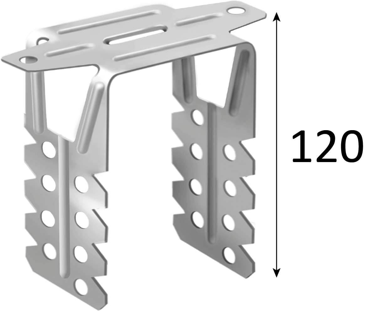 Priamy záves DAH - 120/0,8 mm